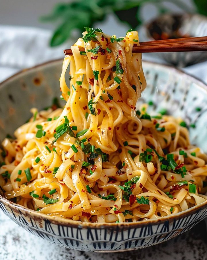 Spicy Garlic Noodles