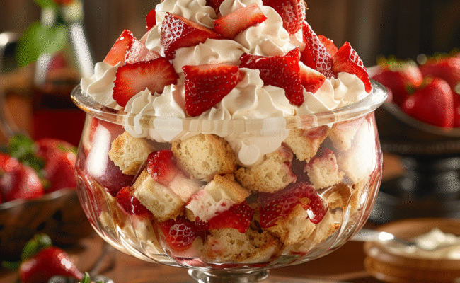 Strawberry Shortcake Trifle: Irresistibly Delicious Layers