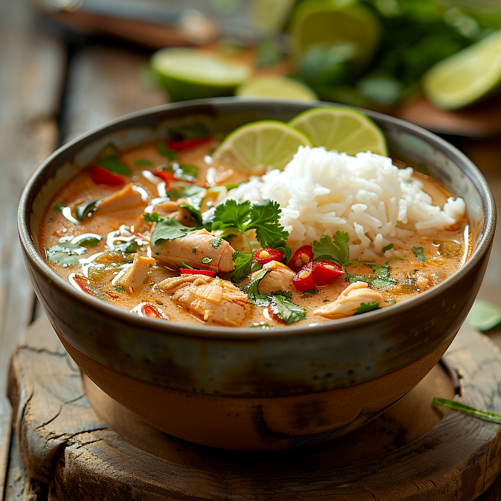 Thai Coconut Chicken Soup