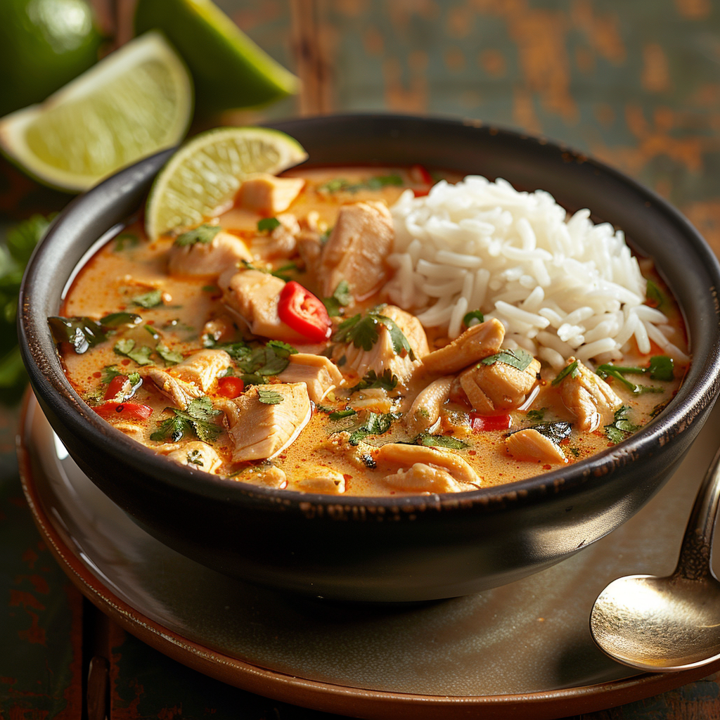Thai Coconut Chicken Soup