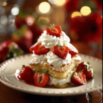 Valentine Strawberry Shortcake Hearts