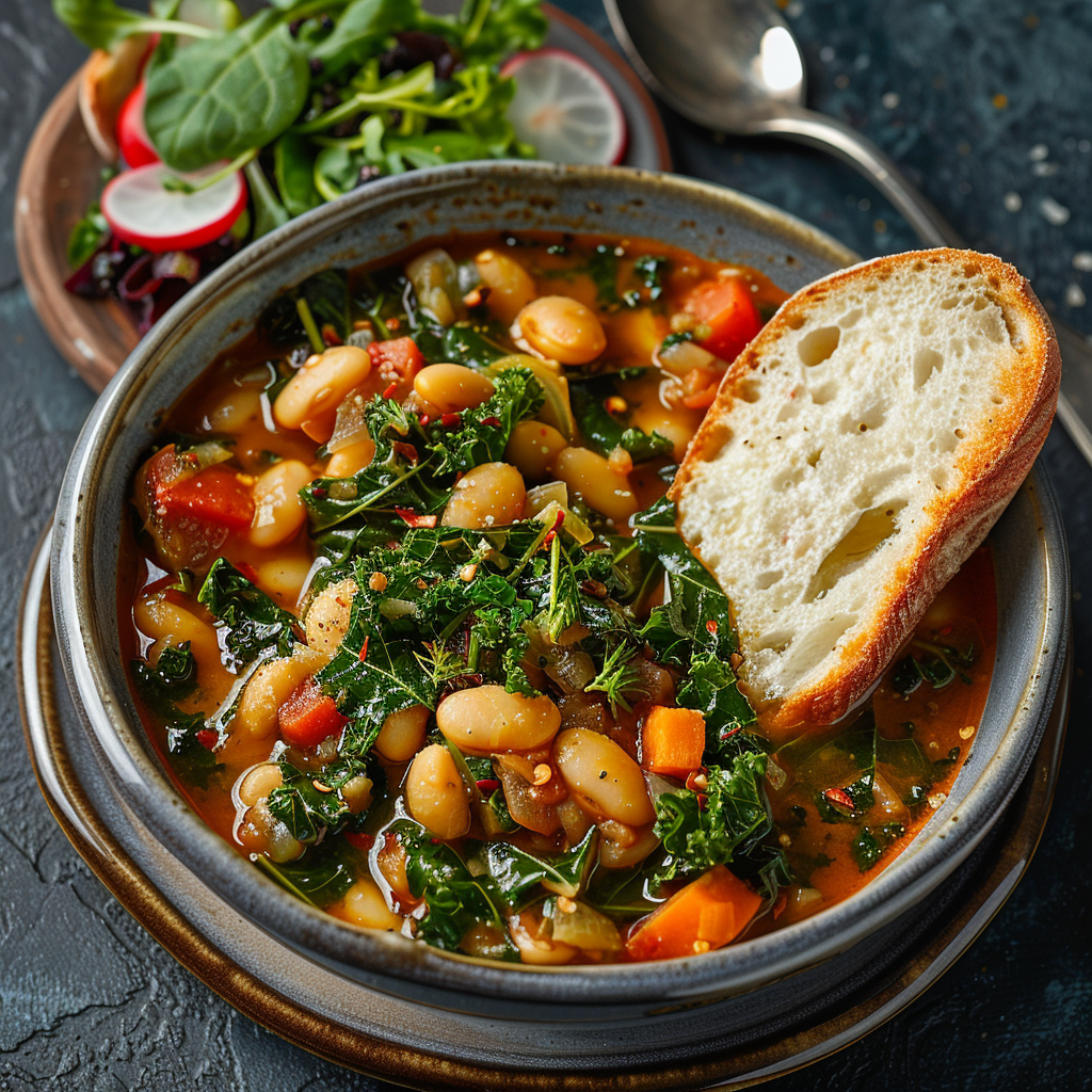 White Bean and Kale Stew