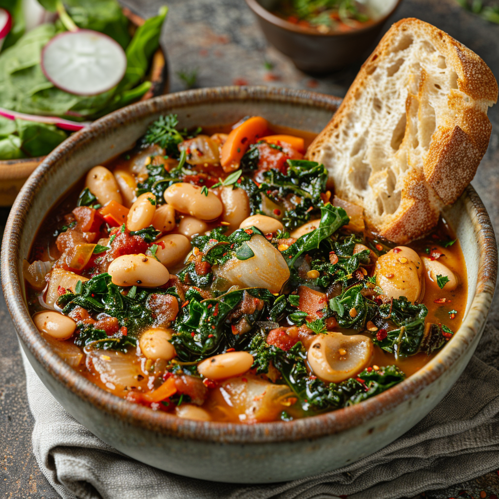 White Bean and Kale Stew
