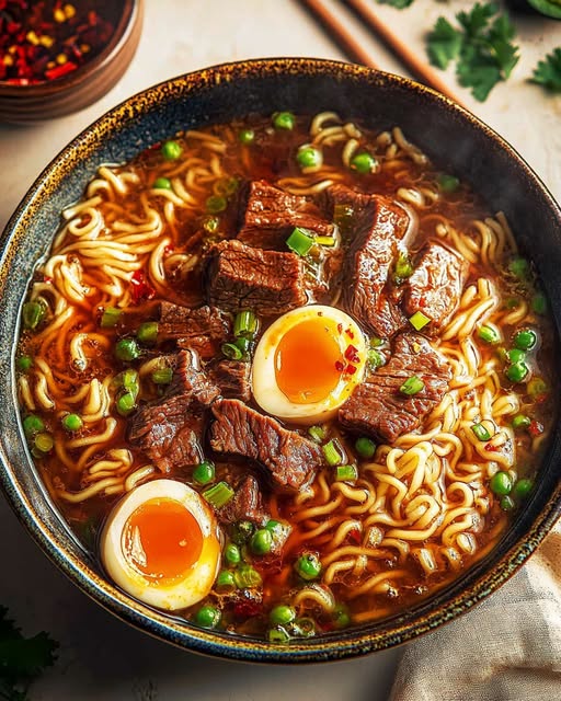 Beef Ramen Soup
