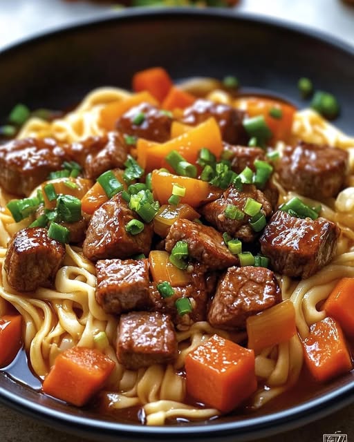 Beef Vegetable Noodles