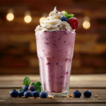 Blueberry Milkshake
