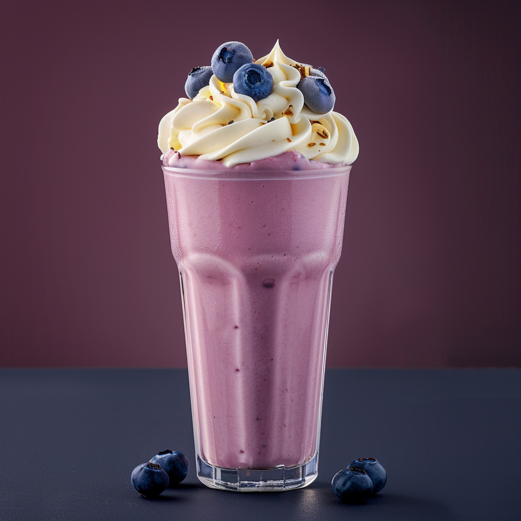 Blueberry Milkshake