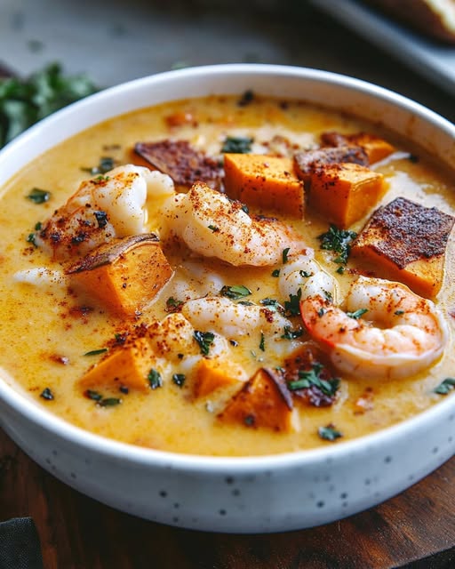 Cajun Sweet Potato Soup