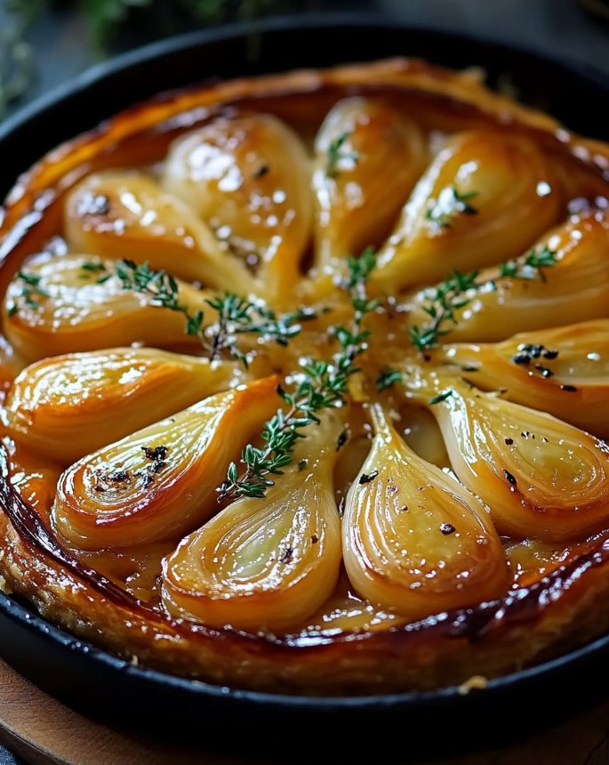 Caramelized Endive Tart