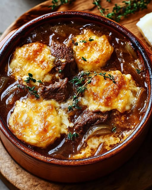 Caramelized Onion Beef