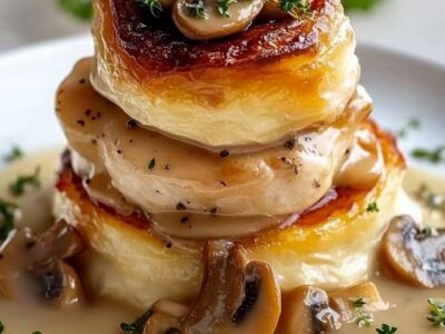 Chicken Mushroom Vol-au-Vent: Easy & Delicious Recipe