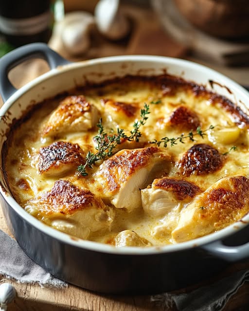 Cider Chicken Casserole