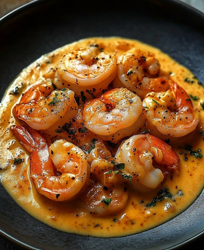 Coconut Garlic Shrimp