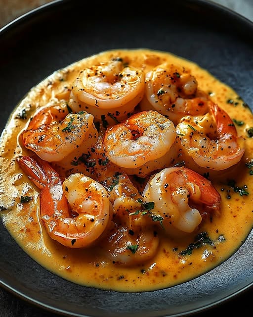 Coconut Garlic Shrimp