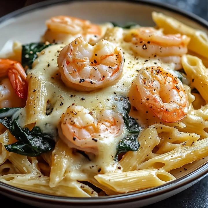 Creamy Shrimp Penne