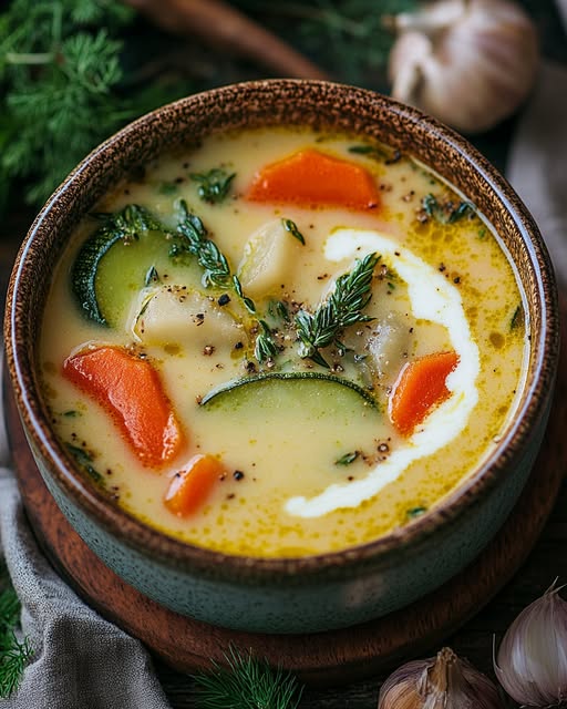 Creamy Veggie Soup