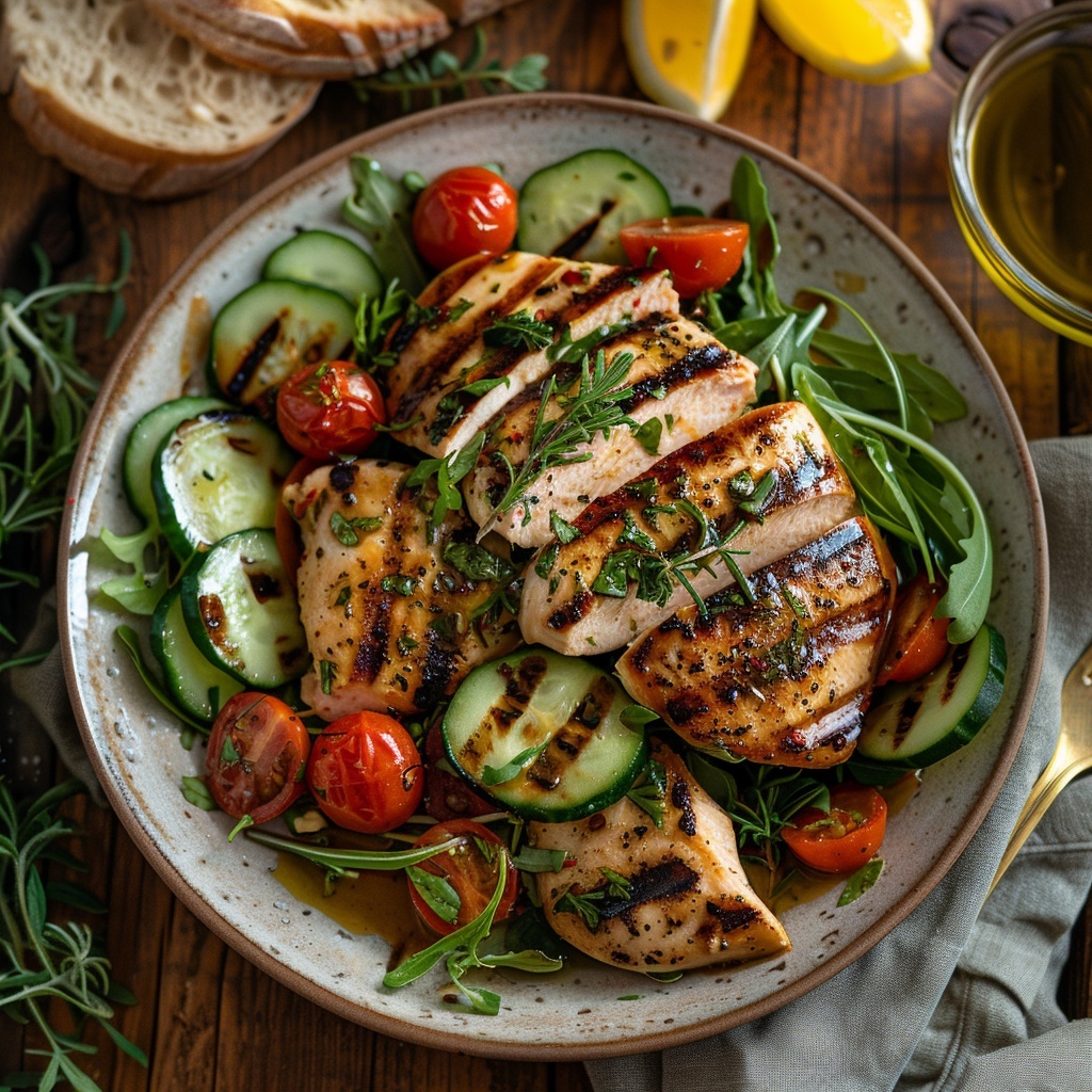 Grilled Chicken Salad