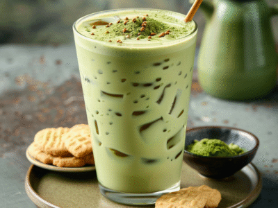 Iced Matcha Latte: Refreshing & Energizing Summer Delight
