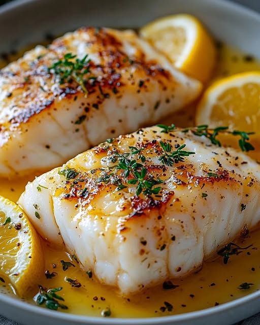Lemon Butter Cod