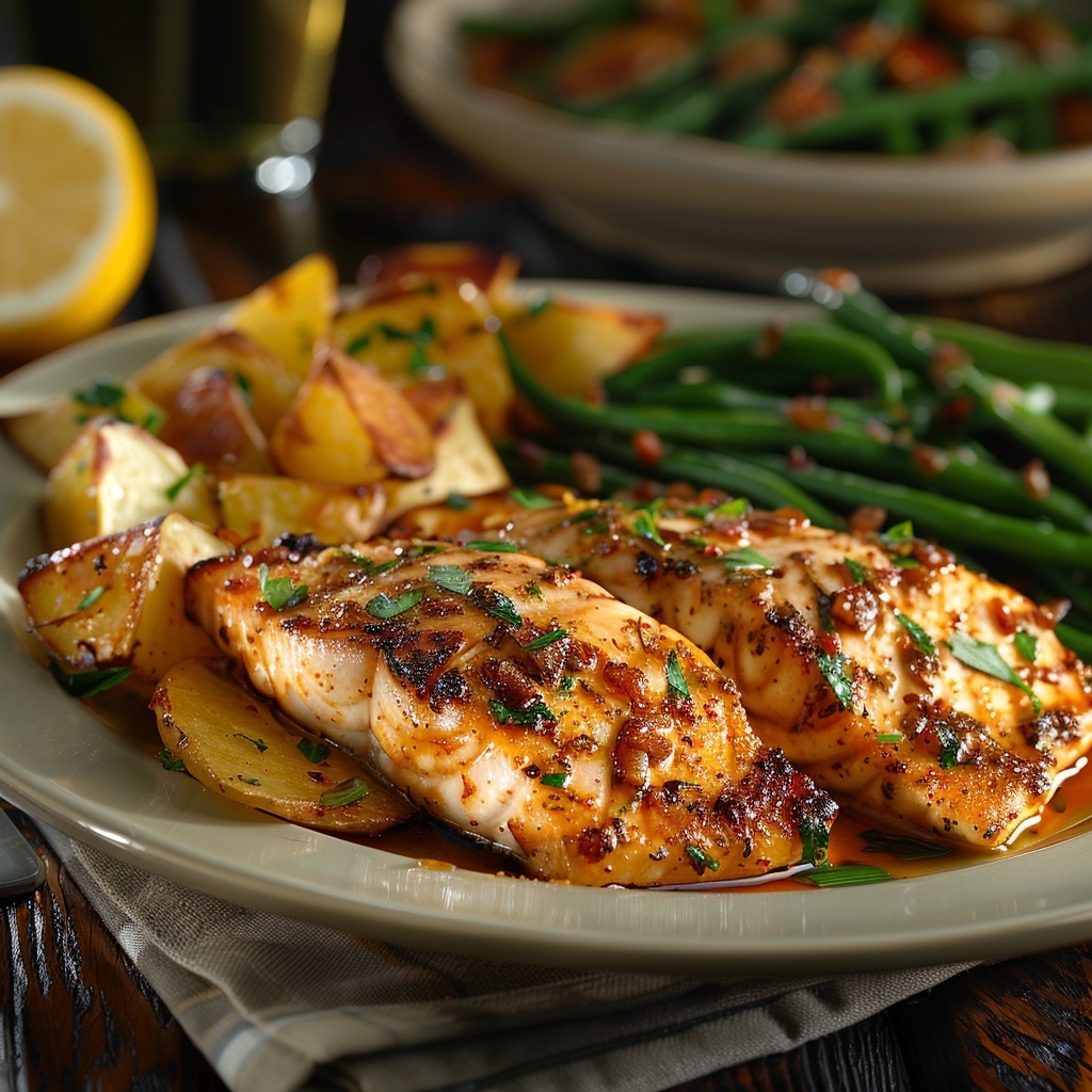 Lemon Garlic Tilapia