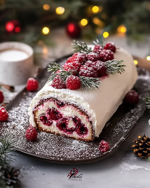 Raspberry Christmas Yule