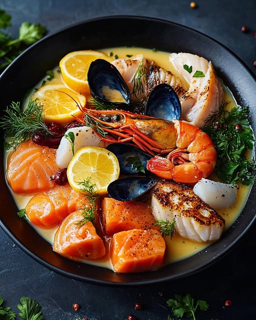 Saffron Seafood Medley