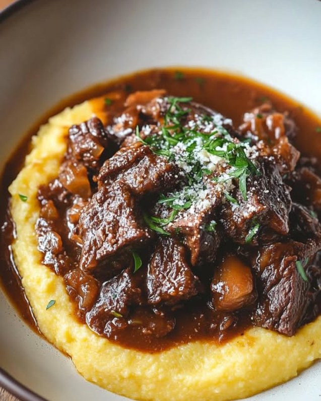 Slow-Cooked Beef