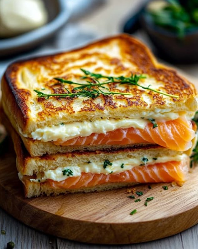 Smoked Salmon Sandwich