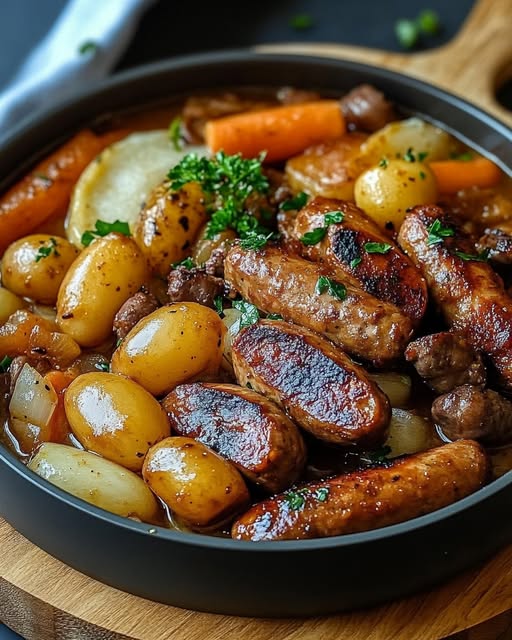 Smoky Sausage Stew