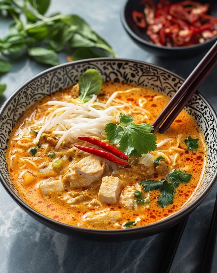 Spicy Coconut Laksa