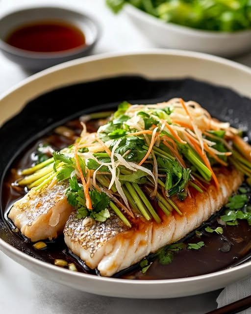 Steamed Ginger Fish