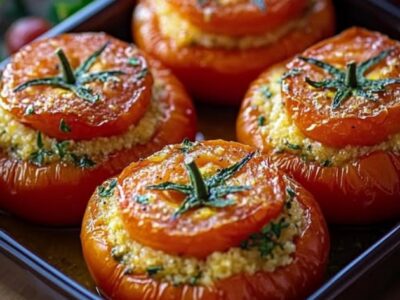 Stuffed Tomatoes Delight: Savory & Easy Recipe