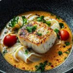 Thai Poached Cod