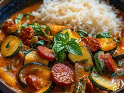 Zucchini Chorizo Curry: Savory & Easy Recipe