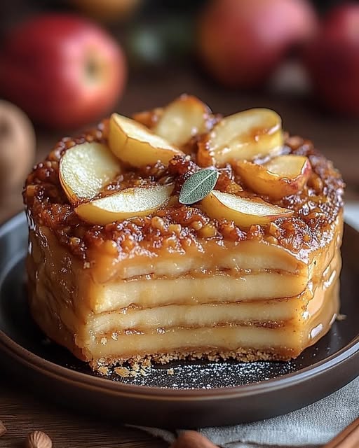Caramelized Apple Cake