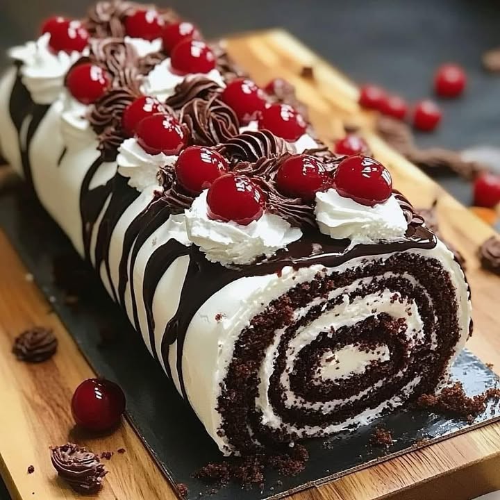 Decadent Cherry Roll