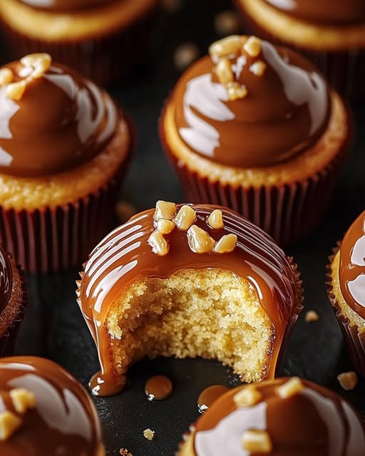 Salty Caramel Cupcakes