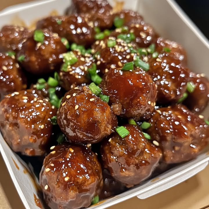 Sweet Heat Meatballs