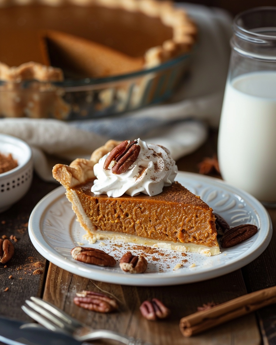 Thanksgiving Pumpkin Pie