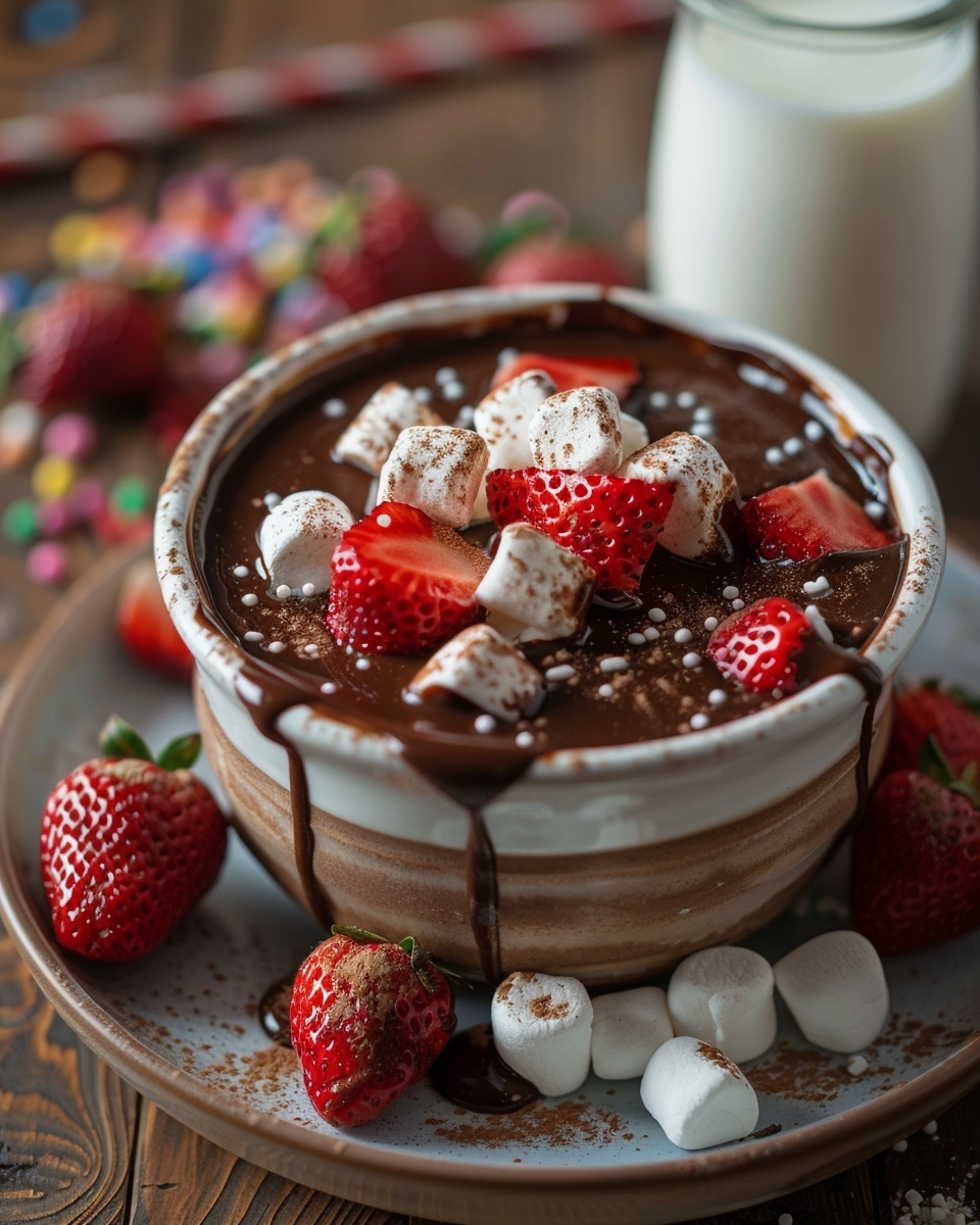 Valentine's Chocolate Fondue