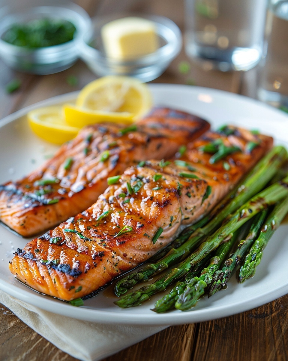 Grilled Salmon Fillets