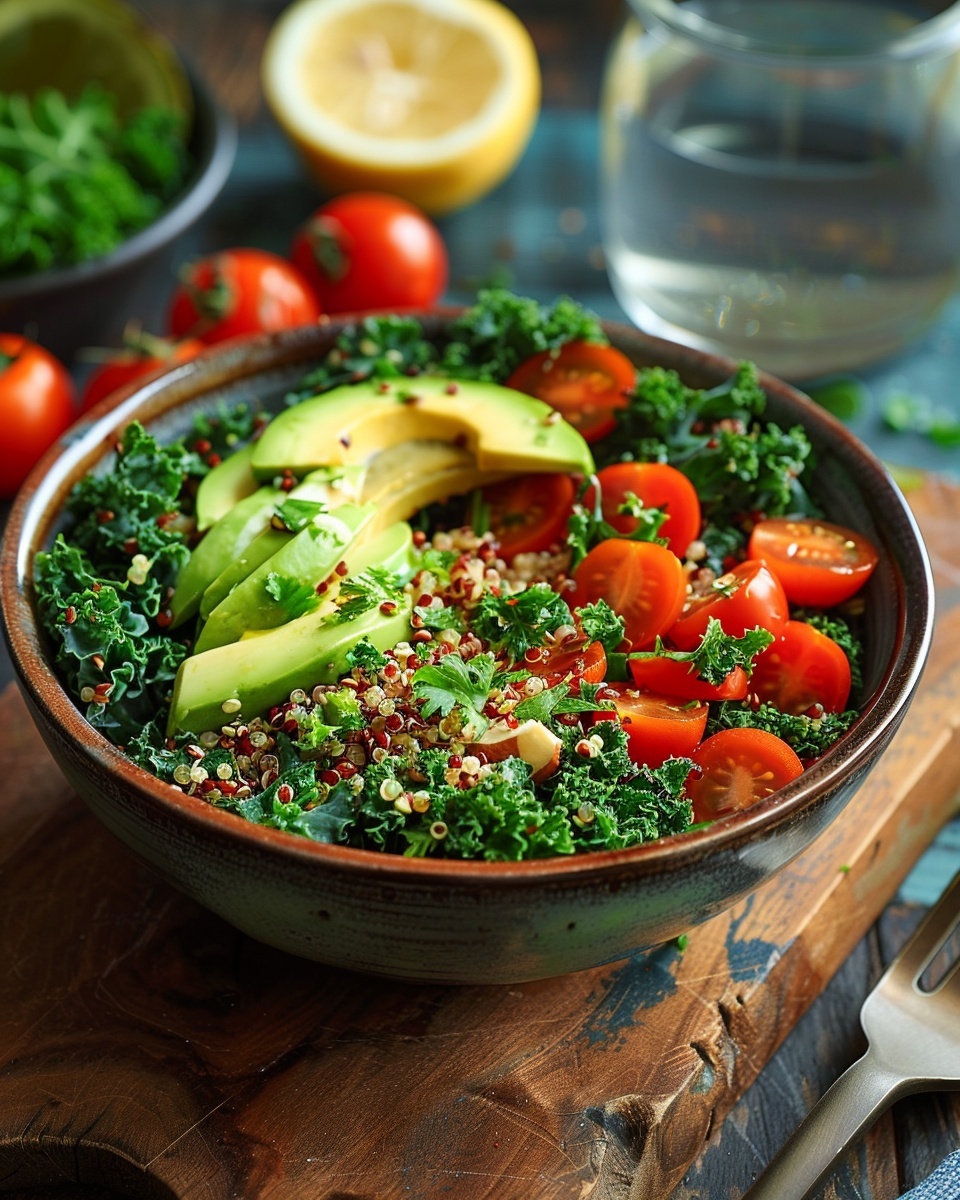 Kale Quinoa Salad