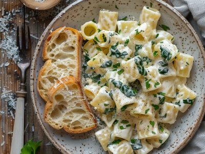 Delicious Spinach Ricotta Pasta: A Versatile and Healthy Recipe