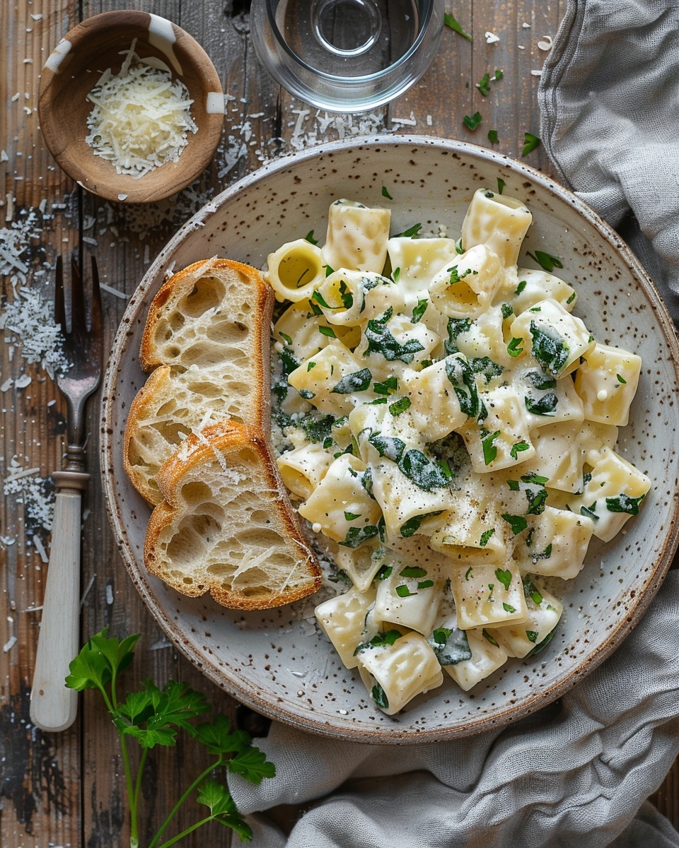 Spinach Ricotta Pasta