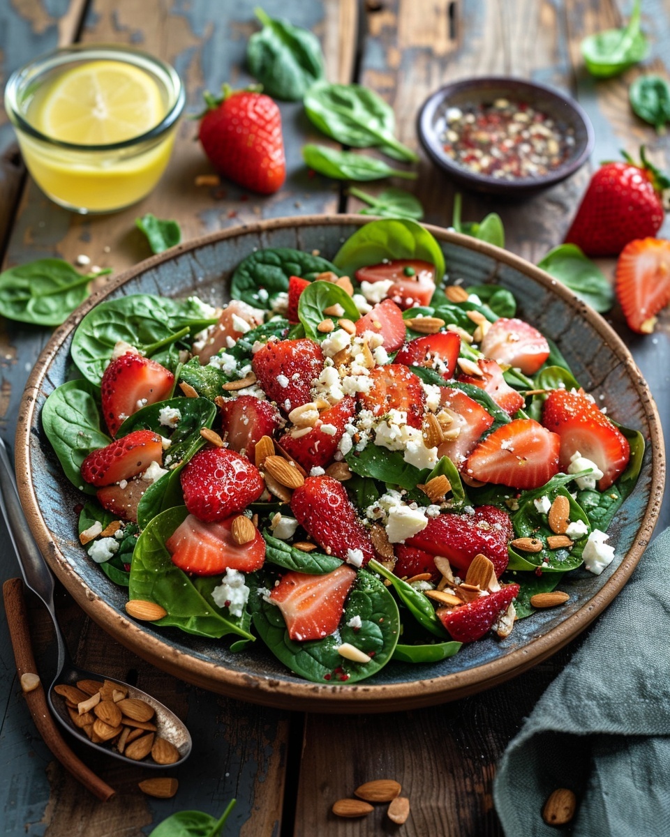 Spinach Strawberry Salad
