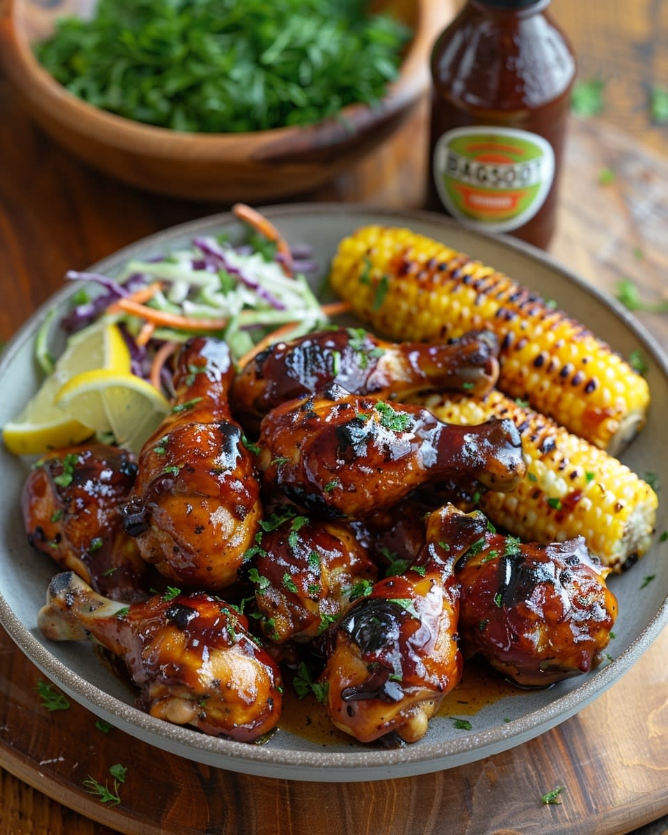 BBQ Honey Chicken Drumsticks