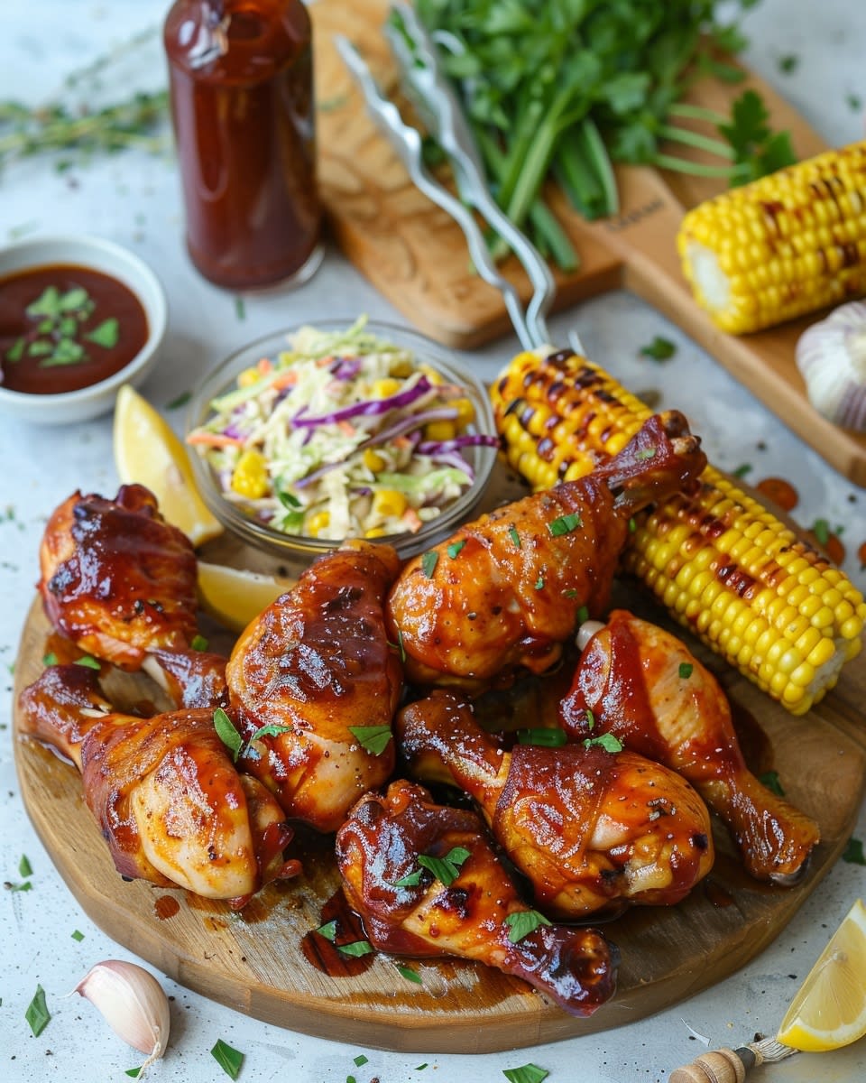 Delicious BBQ Honey Chicken Drumsticks: A Perfect Summer Treat - Daily ...