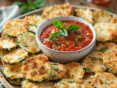 Crunchy and Delicious: How to Make Baked Parmesan Zucchini Chips