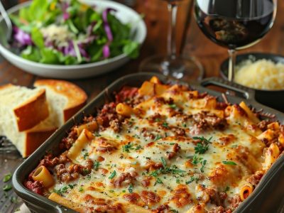 Delicious Baked Ziti with Ground Beef: A Classic Italian-American Dish