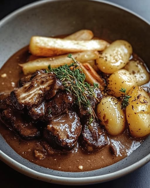 Beer-Braised Beef